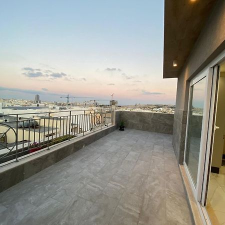 Terrace View- A Charming Two Bedrooms Penthouse Ac-Wifi Msida Exterior foto