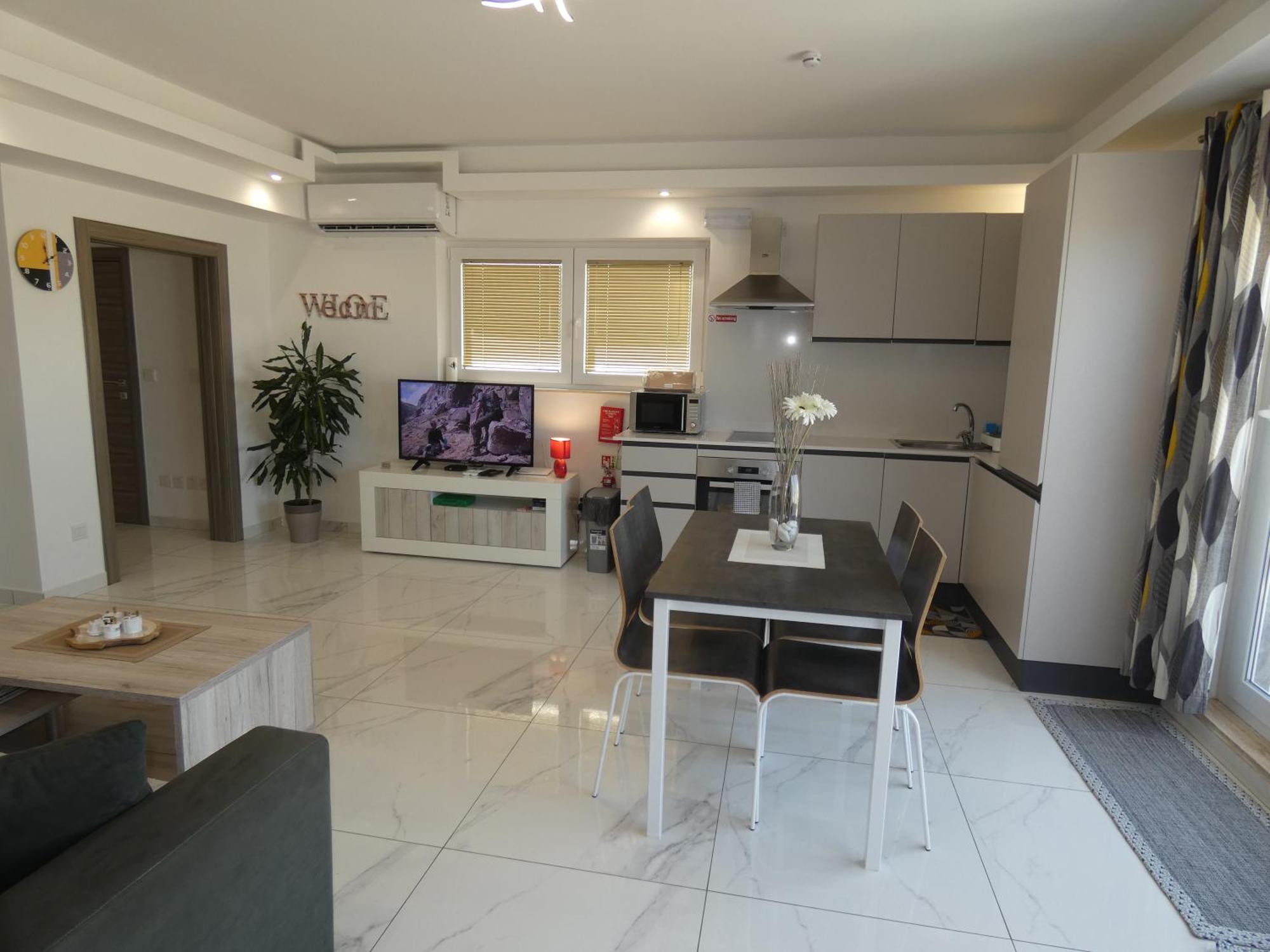 Terrace View - A Stylish Two Bedrooms Penthouse Ac-Wifi Msida Exterior foto